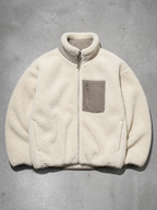Code Culture catalog | jacket-warm-polar-fleece-jacket | dark-gray | macro flat lay