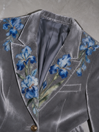 Code Culture catalog | elegant-retro-style-womens-suit-jacket | color-2style | macro flat lay