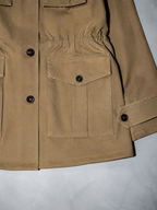 Code Culture catalog | casual-workwear-jacket-mens-jacket-fashionable | color-caramel | macro flat lay