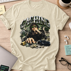 Caching Cyberpunk Graphic Shirt — Natural storefront mockup