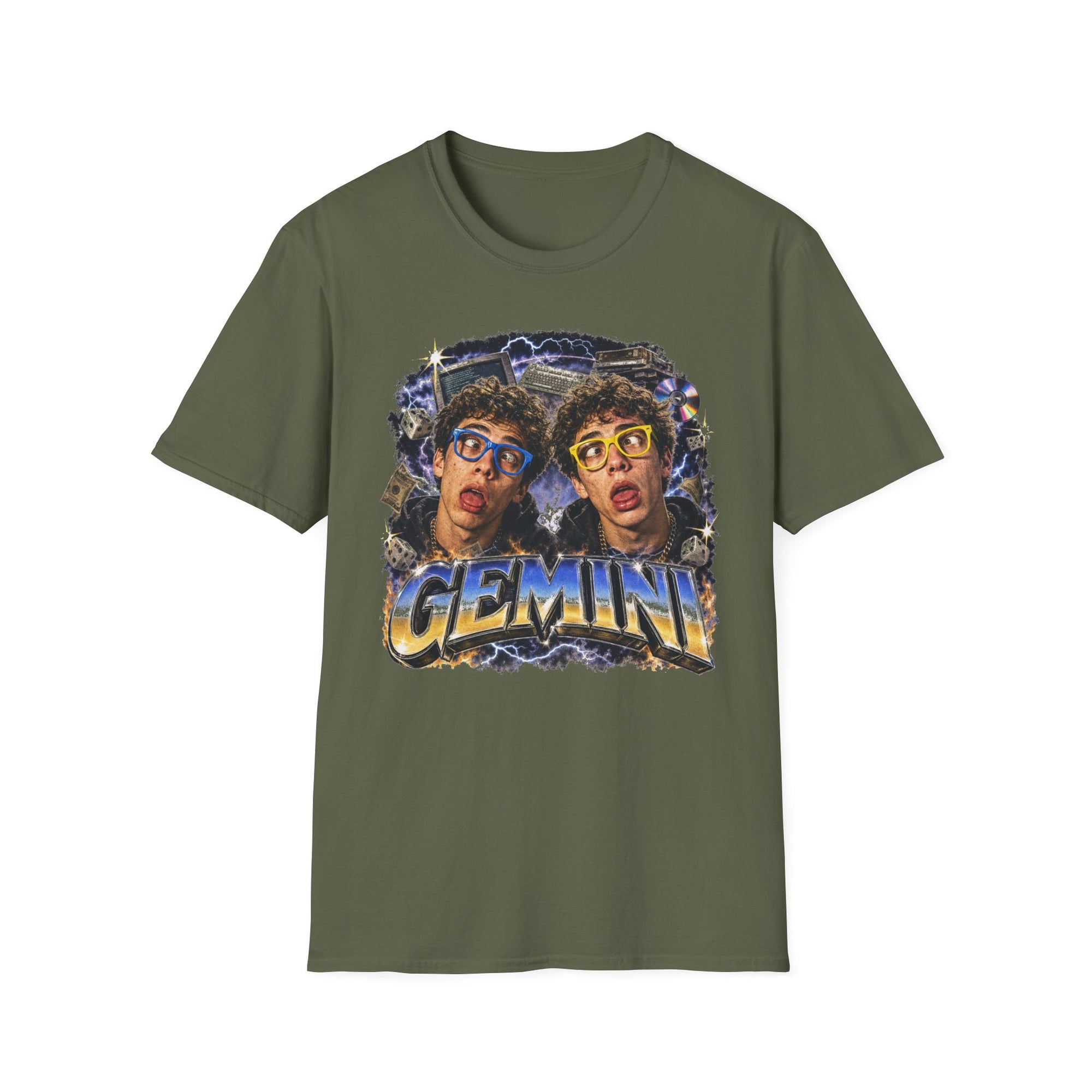 Gemini Cyberpunk Graphic Shirt