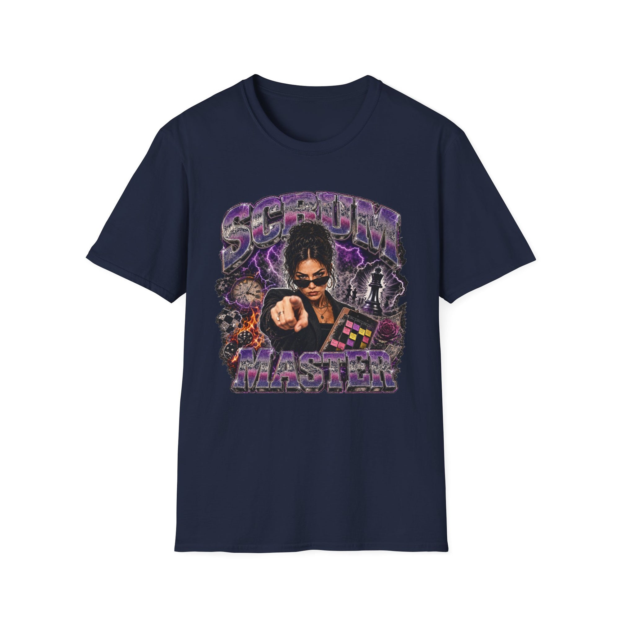 Scrum Master Cyberpunk Graphic Shirt