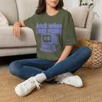 Back When I Was Young Retro Computer Shirt