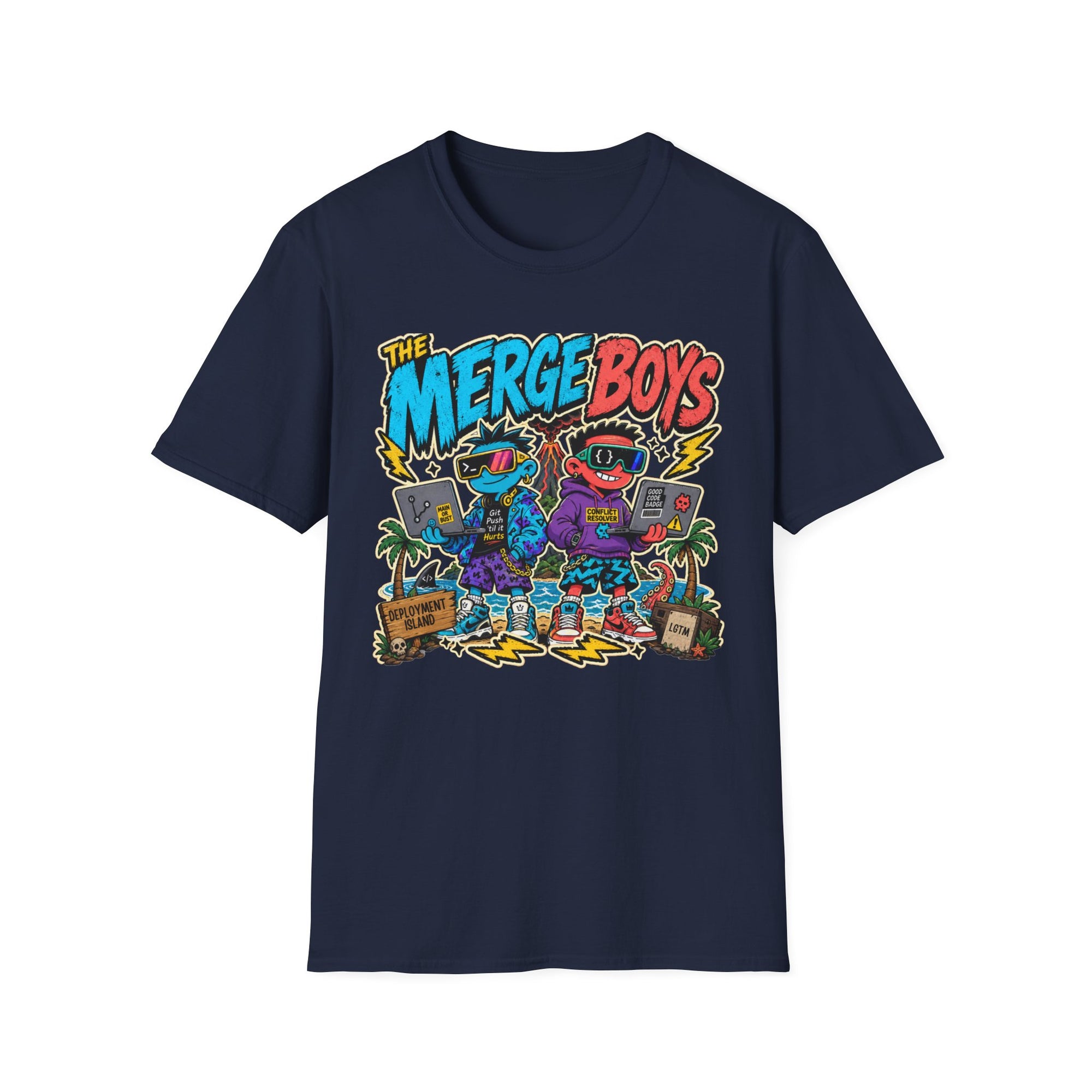 The Merge Boys Retro Streetwear Shirt