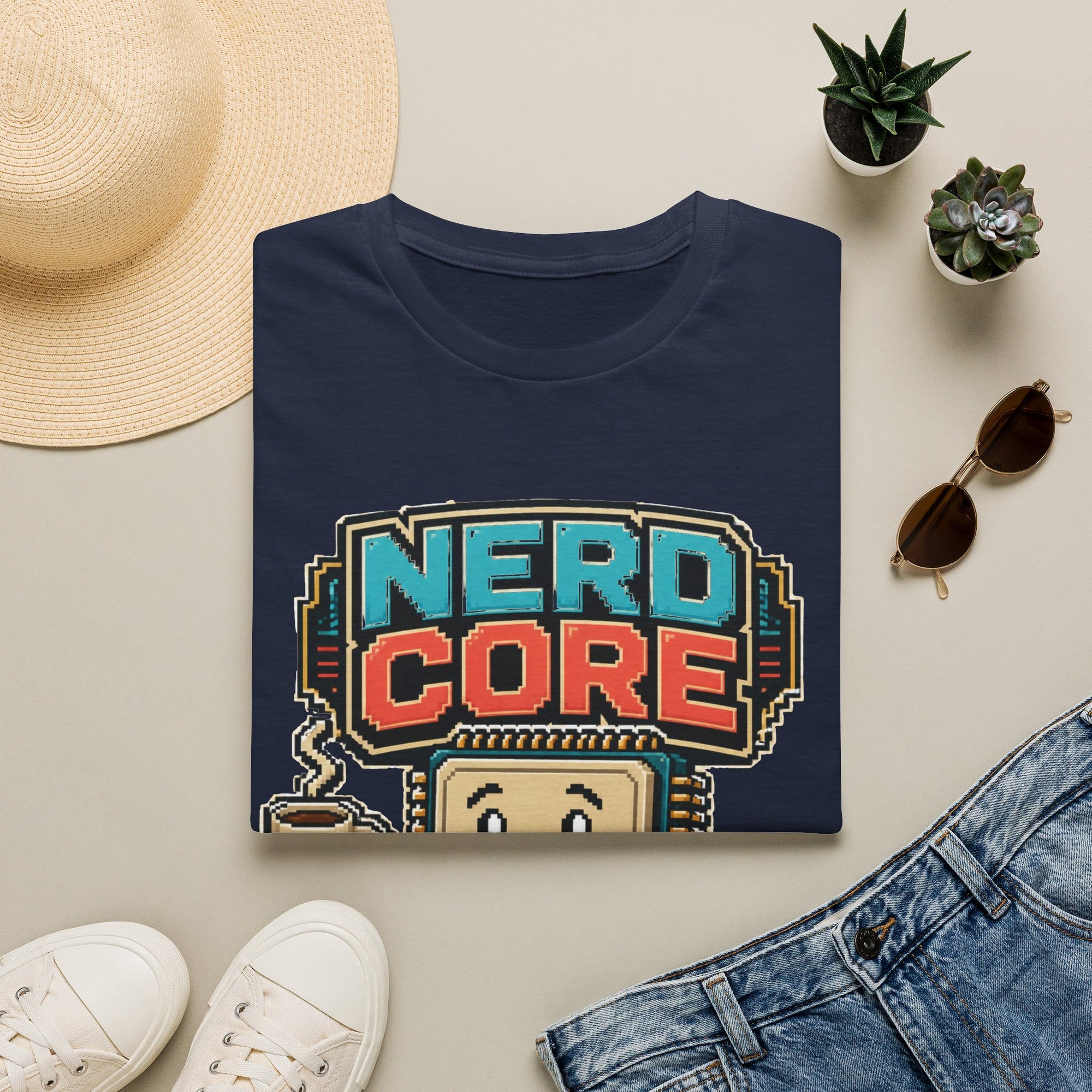 Nerd Core Pixel Art Shirt