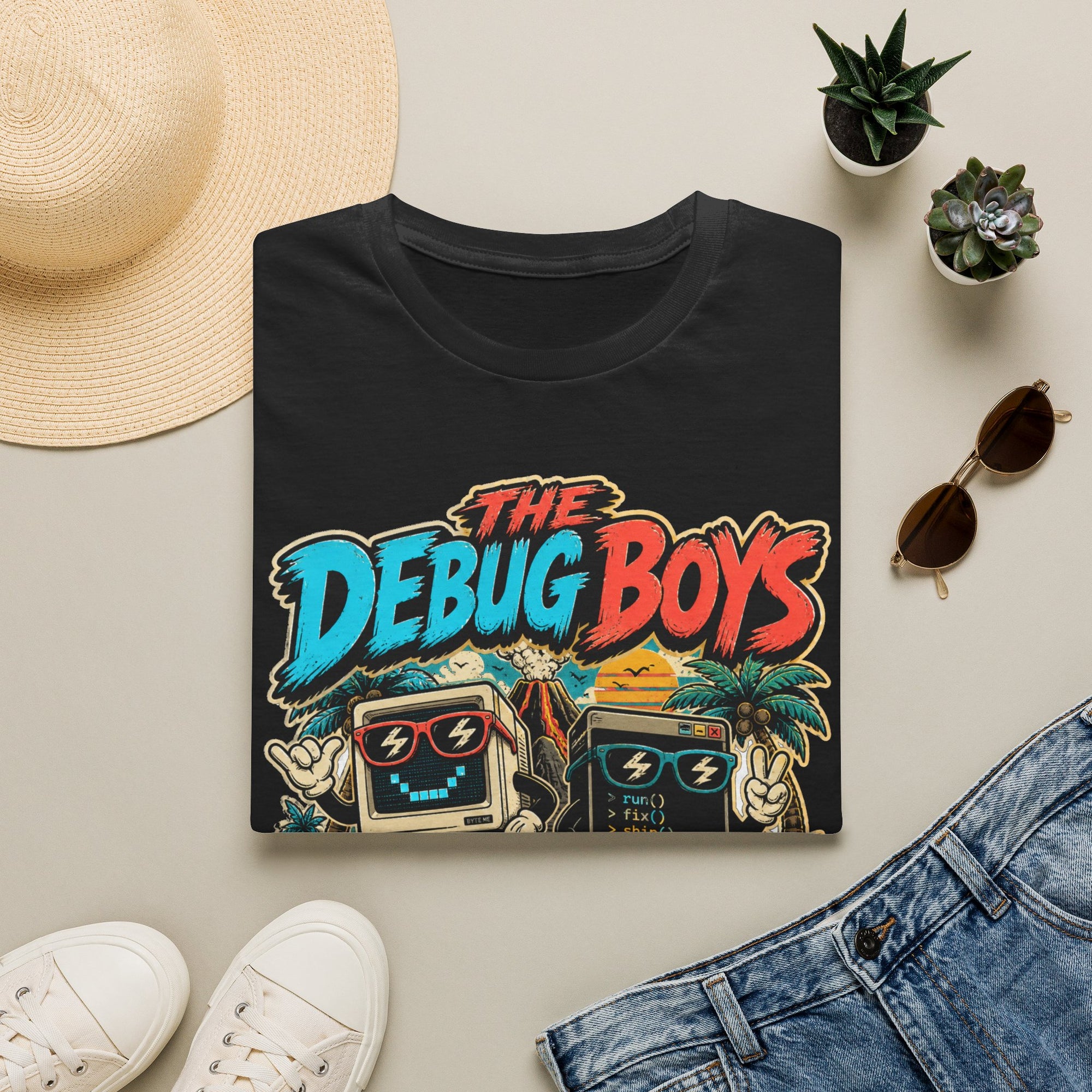 The Debug Boys Retro Tech Shirt