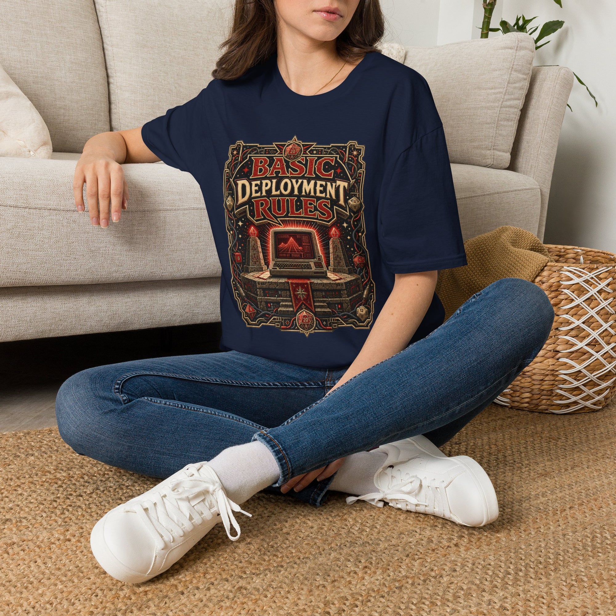 Basic Deployment Rules Retro Fantasy Shirt