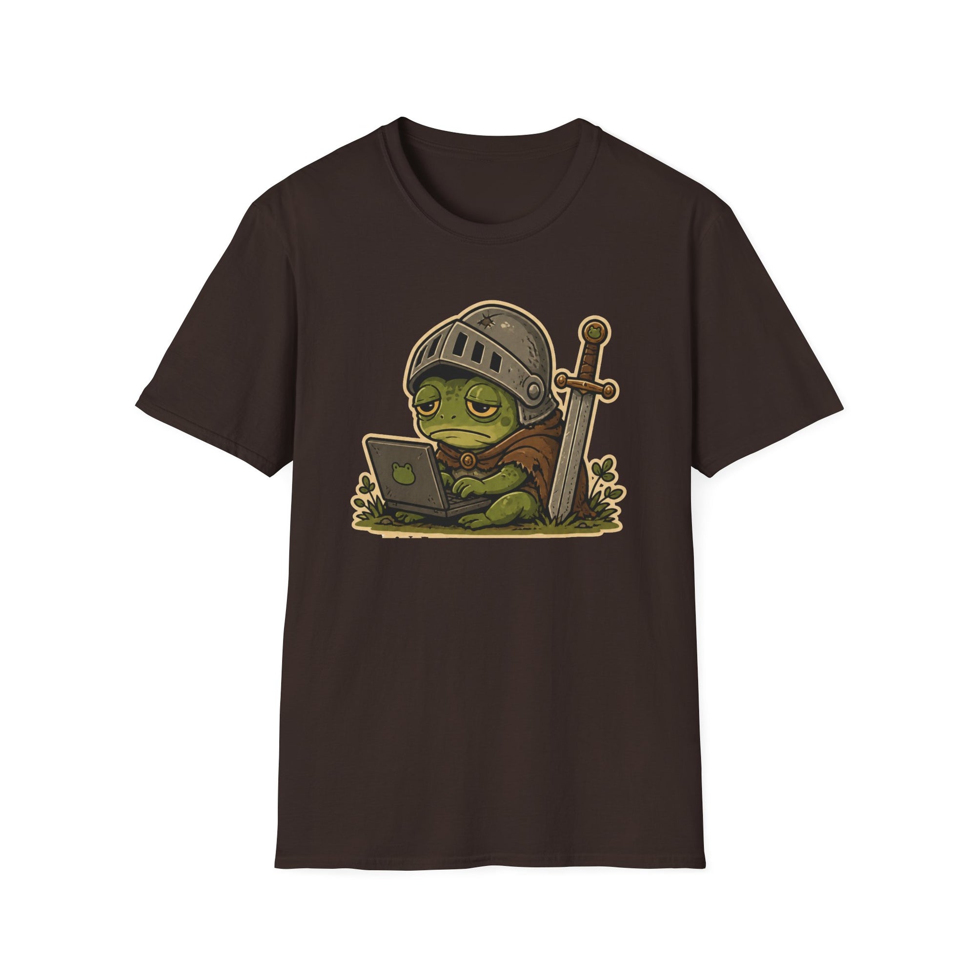 Frog Knight Coder Medieval Shirt