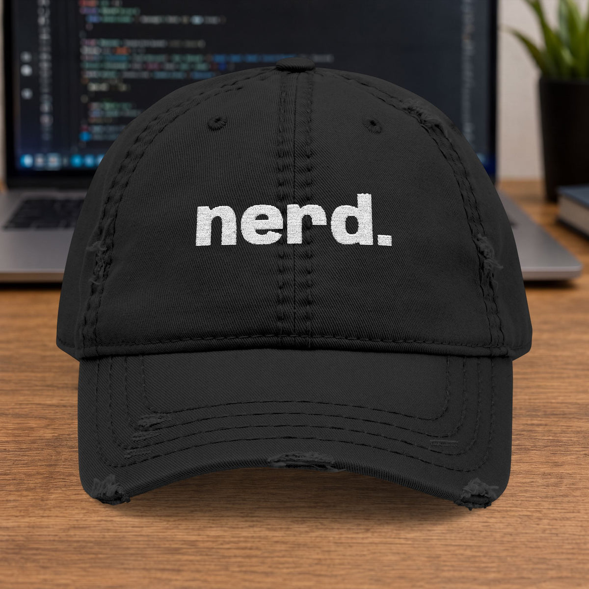 nerd. Embroidered Cap