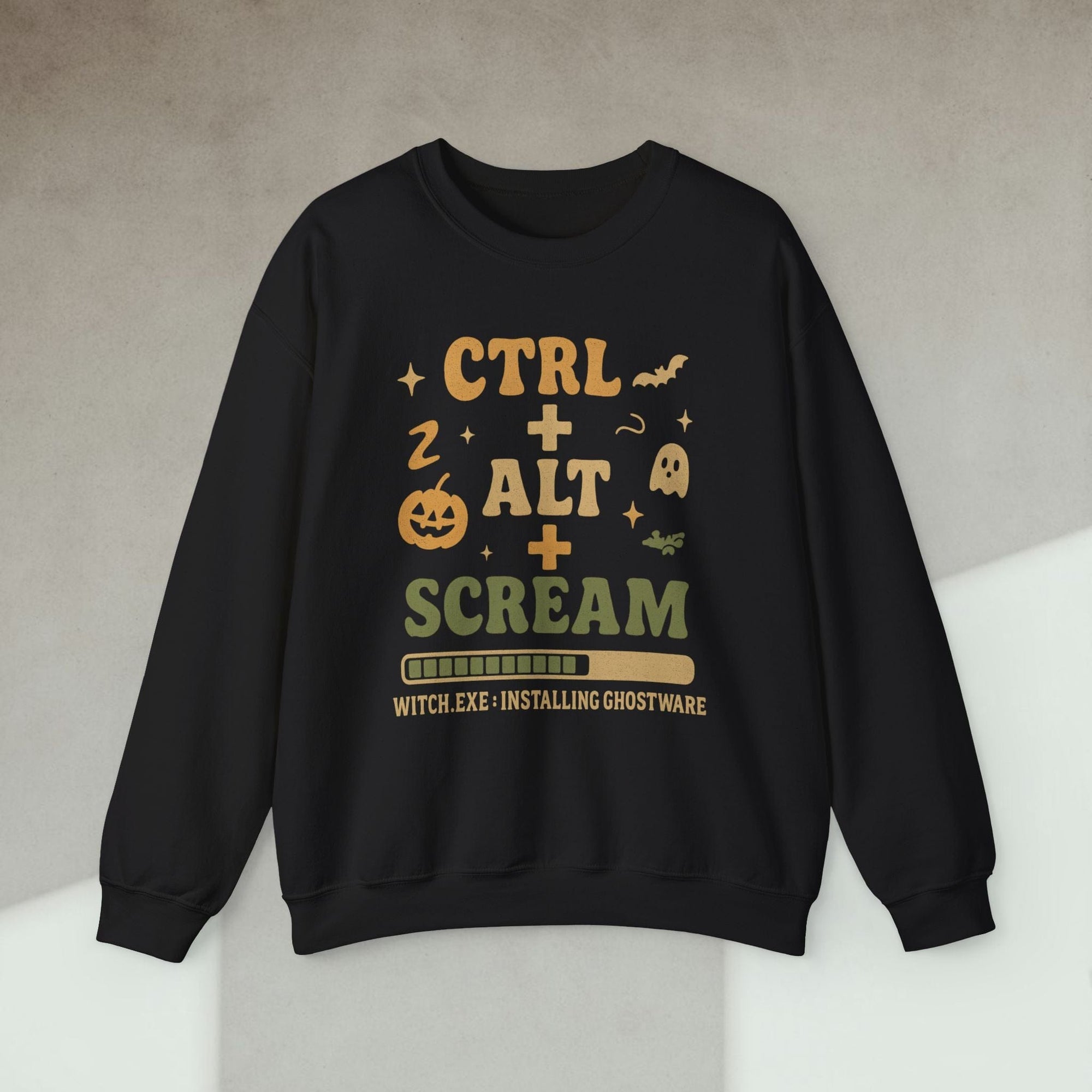 ctrl + alt + scream sweatshirt