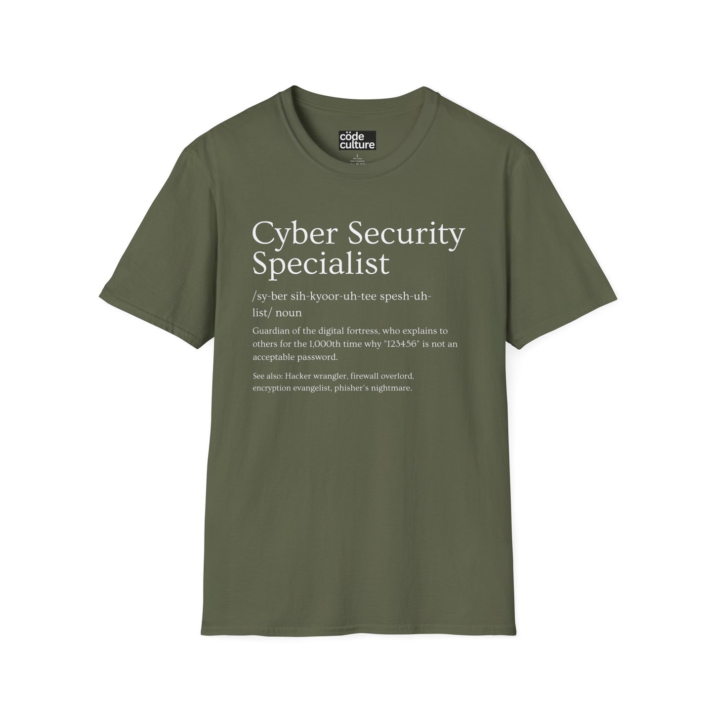 Cyber Security Specialist - Job Definition