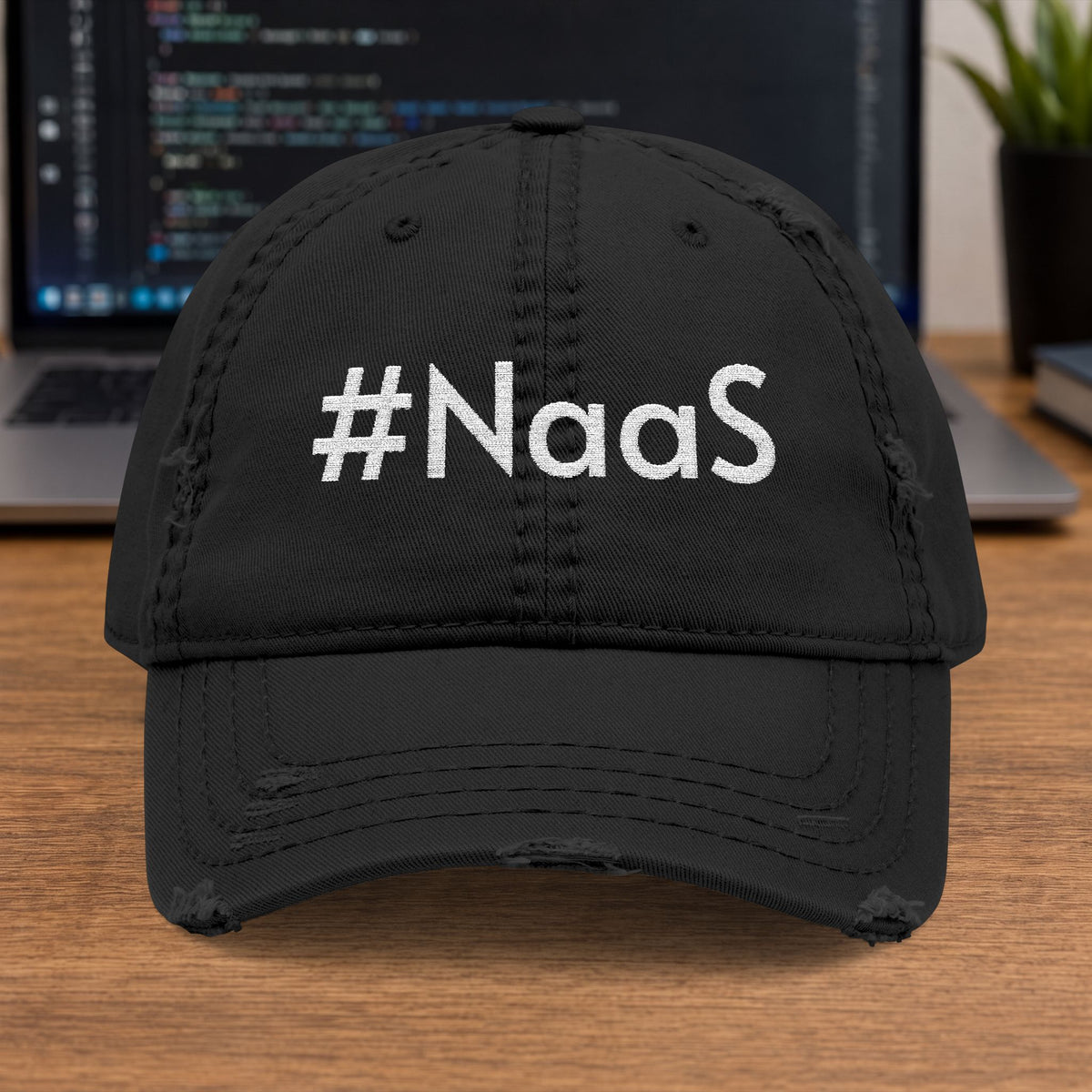 #NaaS Embroidered Cap