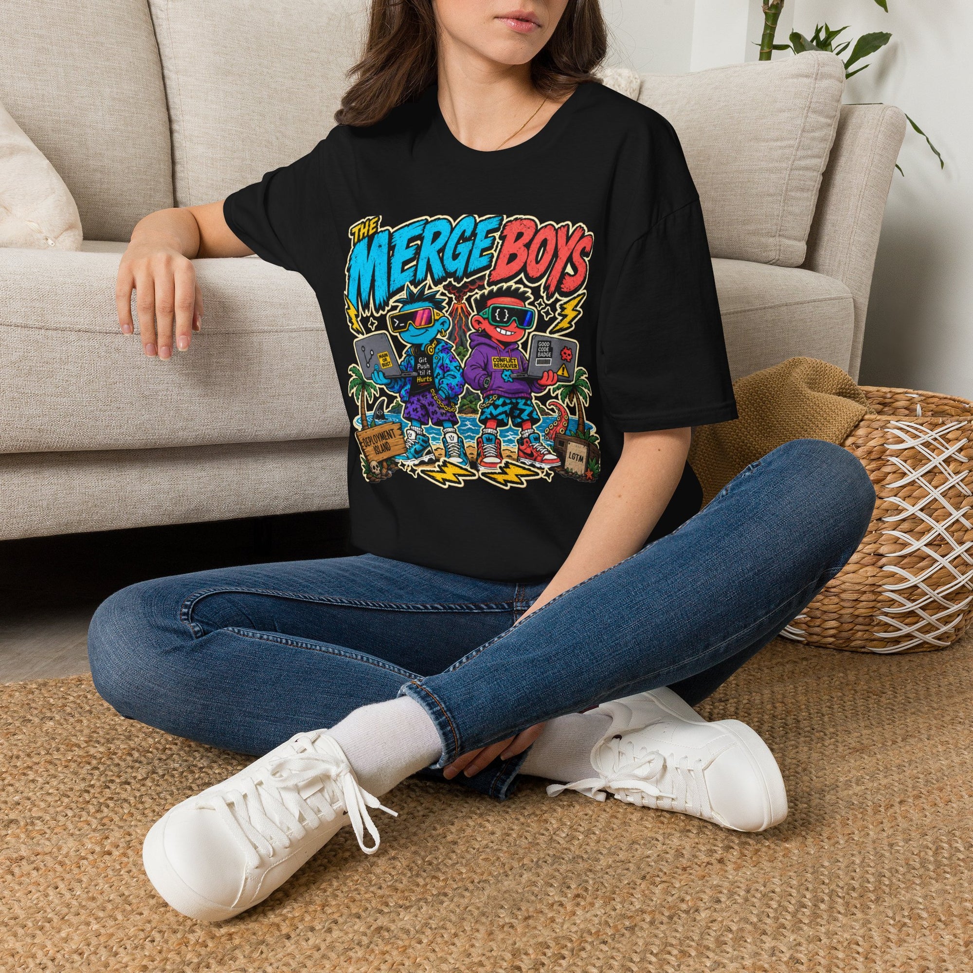 The Merge Boys Retro Streetwear Shirt