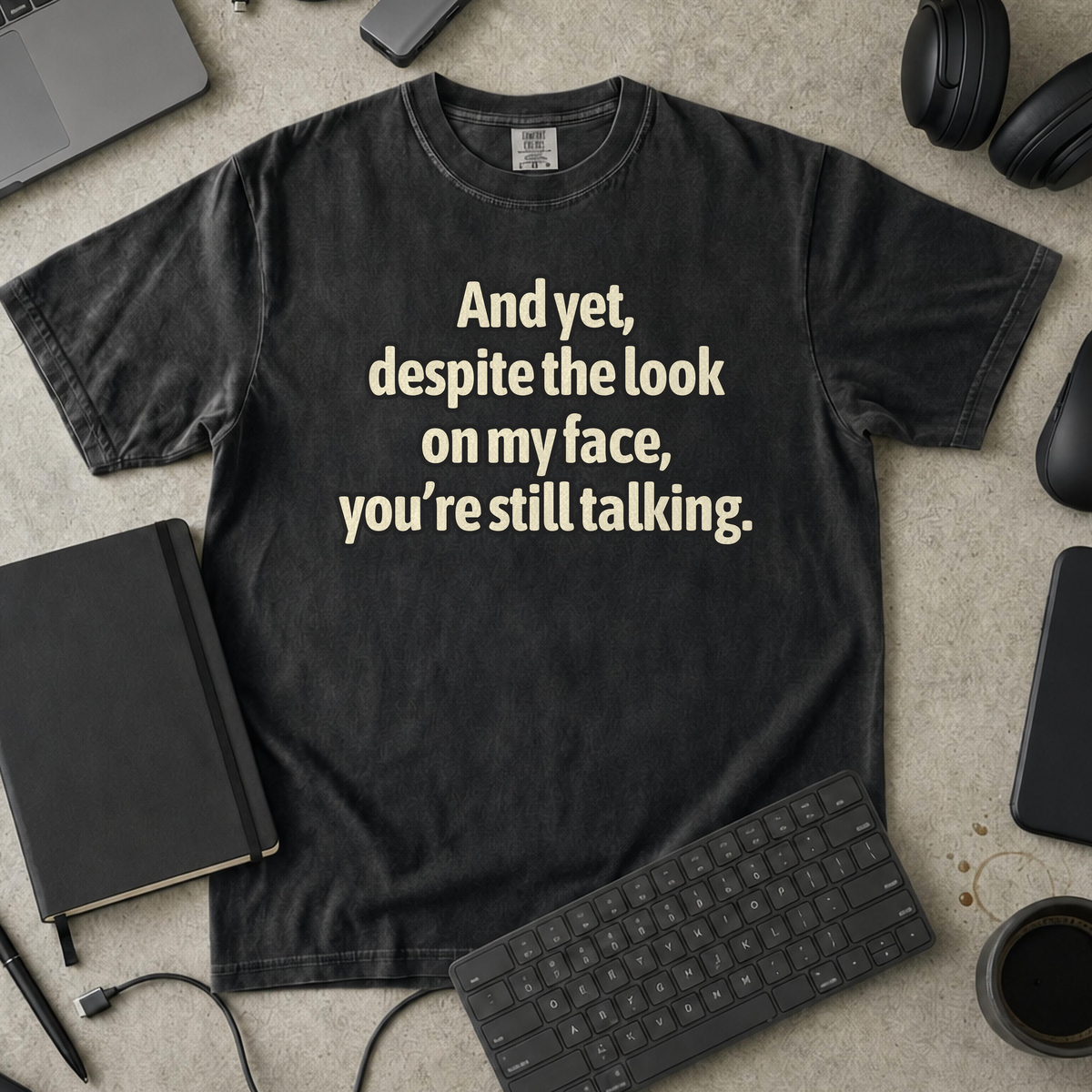 Nerd Collection Artwork 010 Premium Shirt - Black mockup