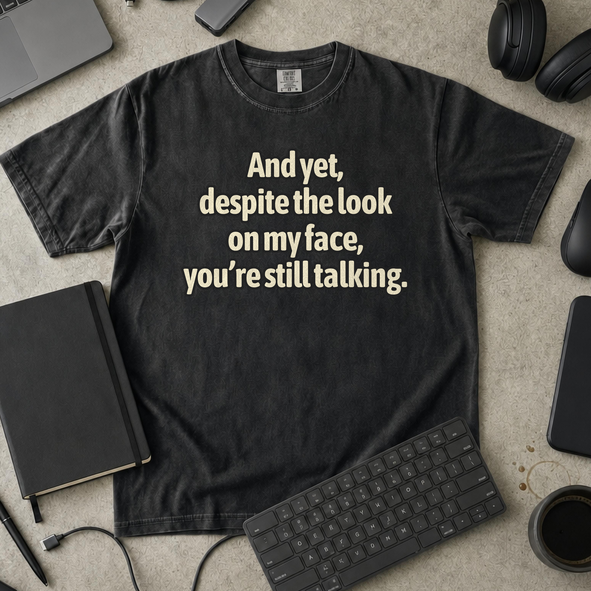Nerd Collection Artwork 010 Premium Shirt - Black mockup