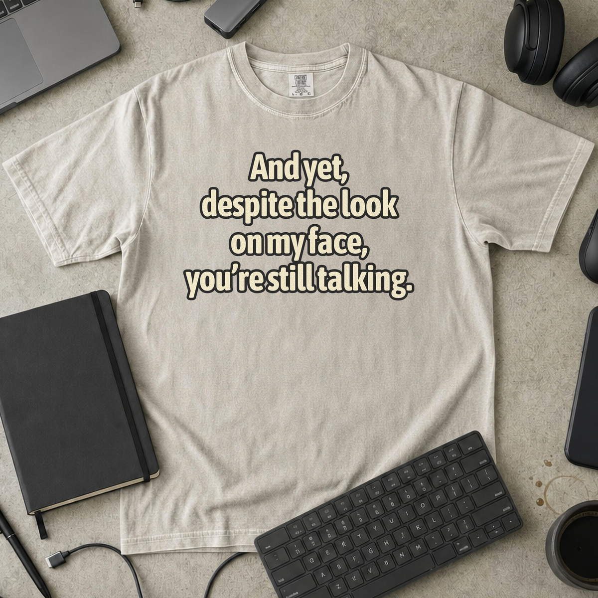 Nerd Collection Artwork 010 Premium Shirt - Ivory mockup