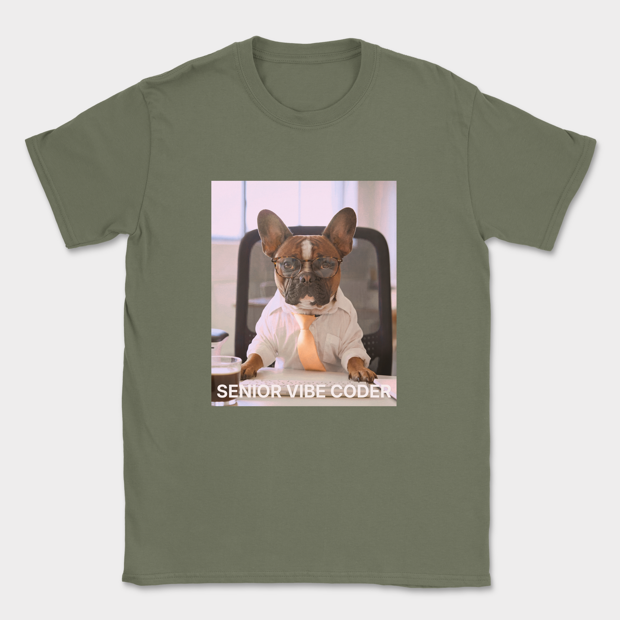 Senior Vibe Coder Shirt