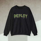 Code Culture deploy sweatshirt funny programmer Sweatshirt in S — Code Culture developer clothing