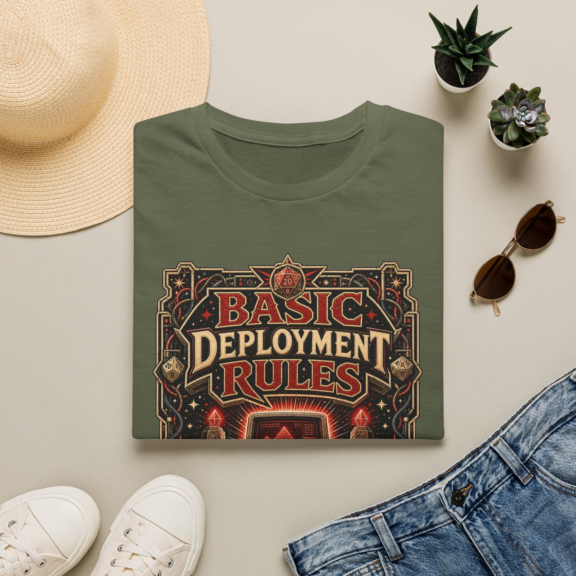 Basic Deployment Rules Retro Fantasy Shirt