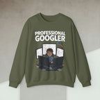 Code Culture professional googler sweatshirt funny programmer Sweatshirt in S — Code Culture developer clothing