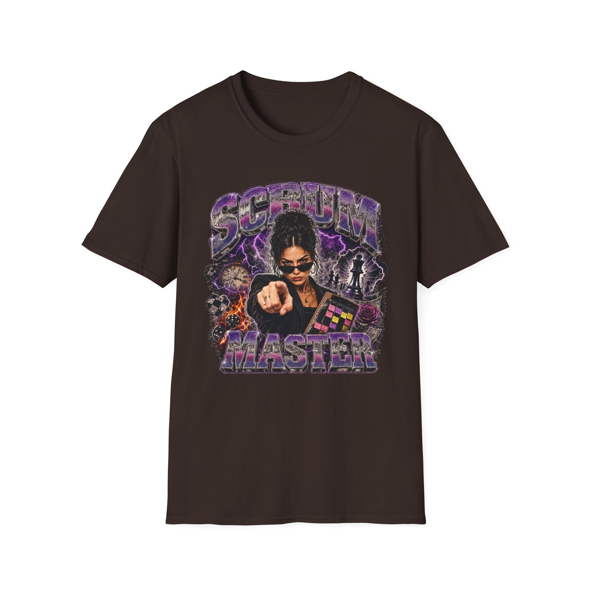 Scrum Master Cyberpunk Graphic Shirt