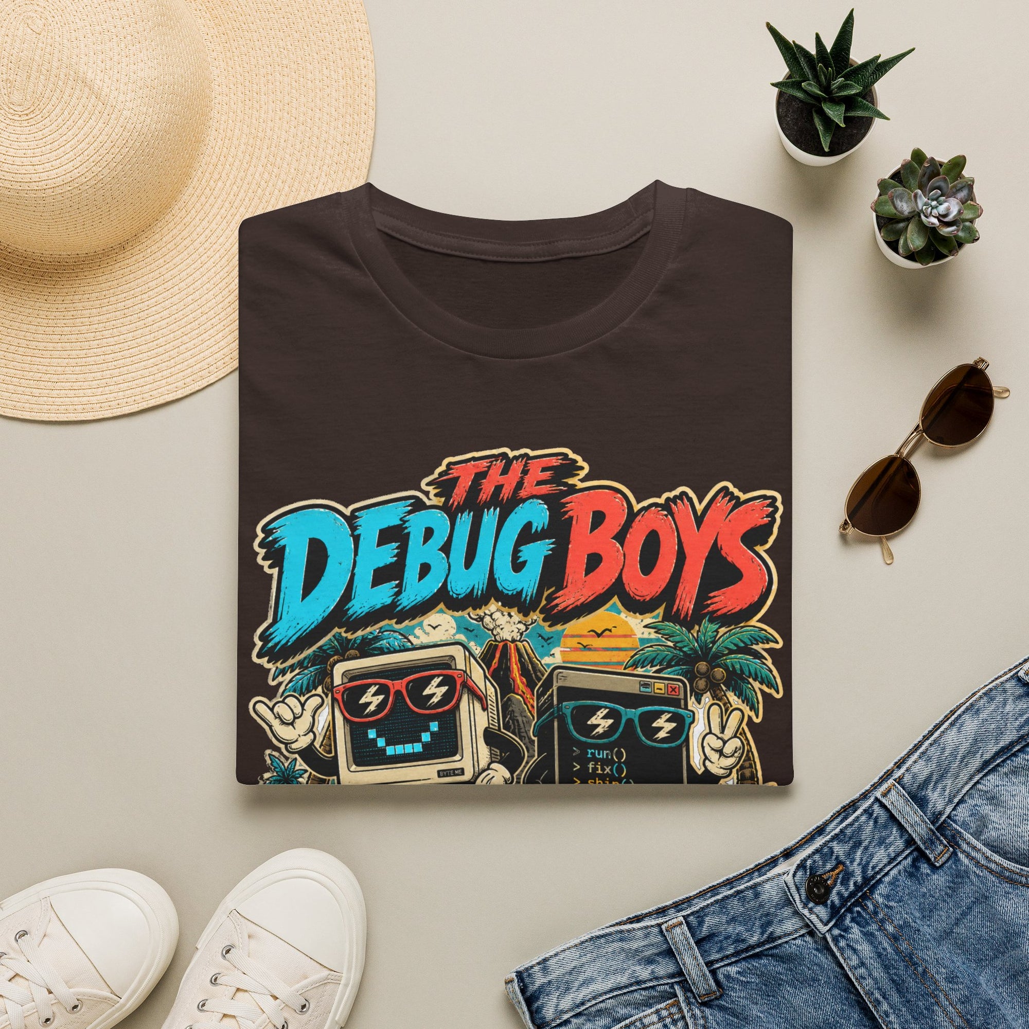 The Debug Boys Retro Tech Shirt