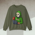 Code Culture jason engineer sweatshirt funny programmer Sweatshirt in S — Code Culture developer clothing