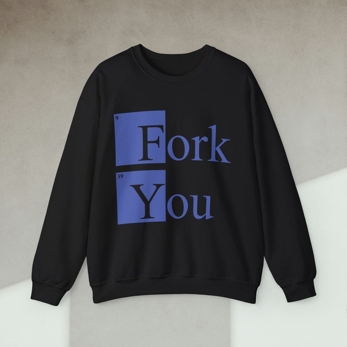Code Culture fork you sweatshirt funny programmer Sweatshirt in S — Code Culture developer clothing