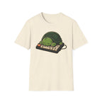 Sleeping Turtle Retro Keyboard Shirt