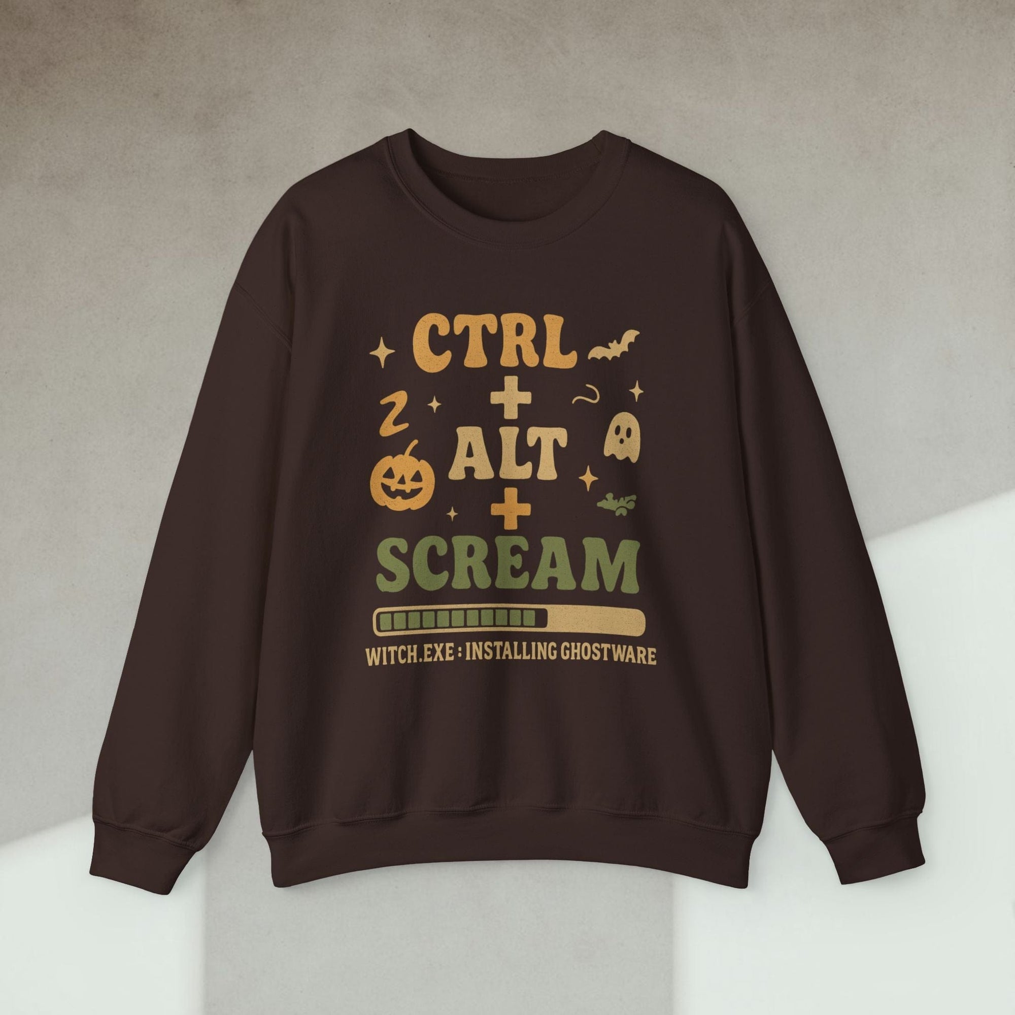 ctrl + alt + scream sweatshirt
