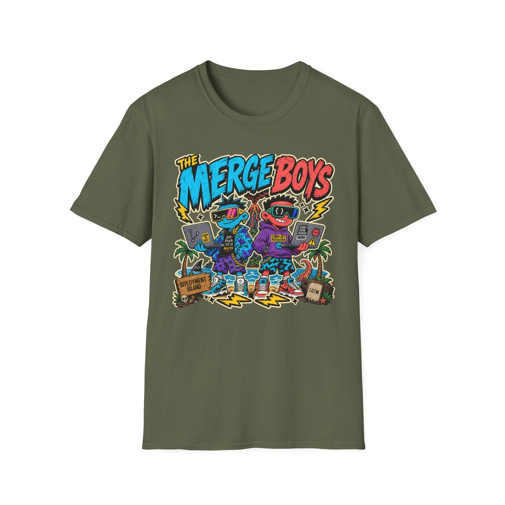 The Merge Boys Retro Streetwear Shirt