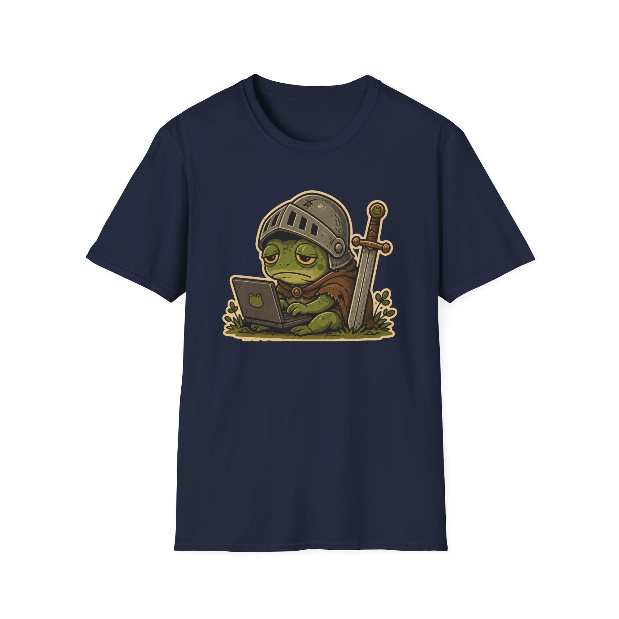 Frog Knight Coder Medieval Shirt