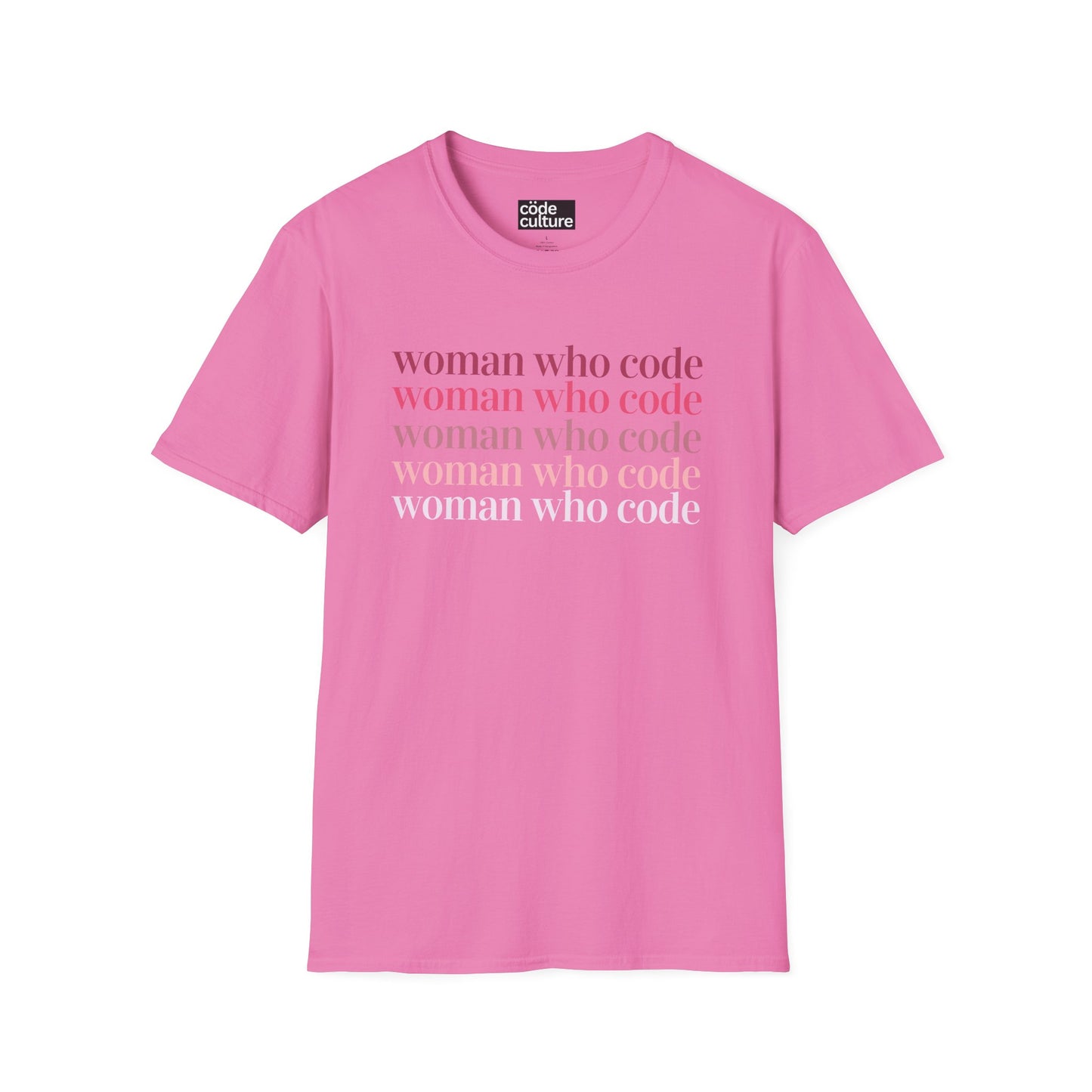 woman who code REPEAT shirt