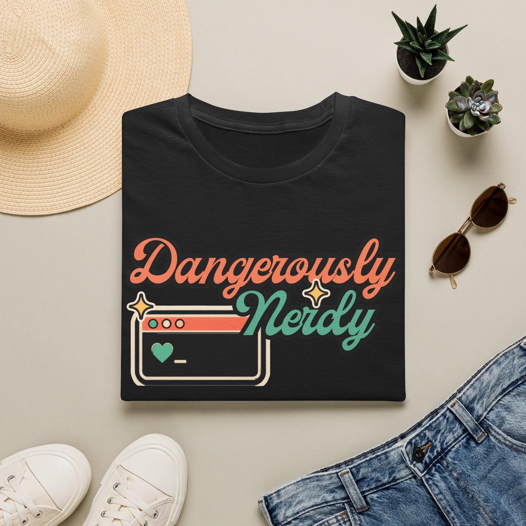 Dangerously Nerdy Retro Browser Shirt