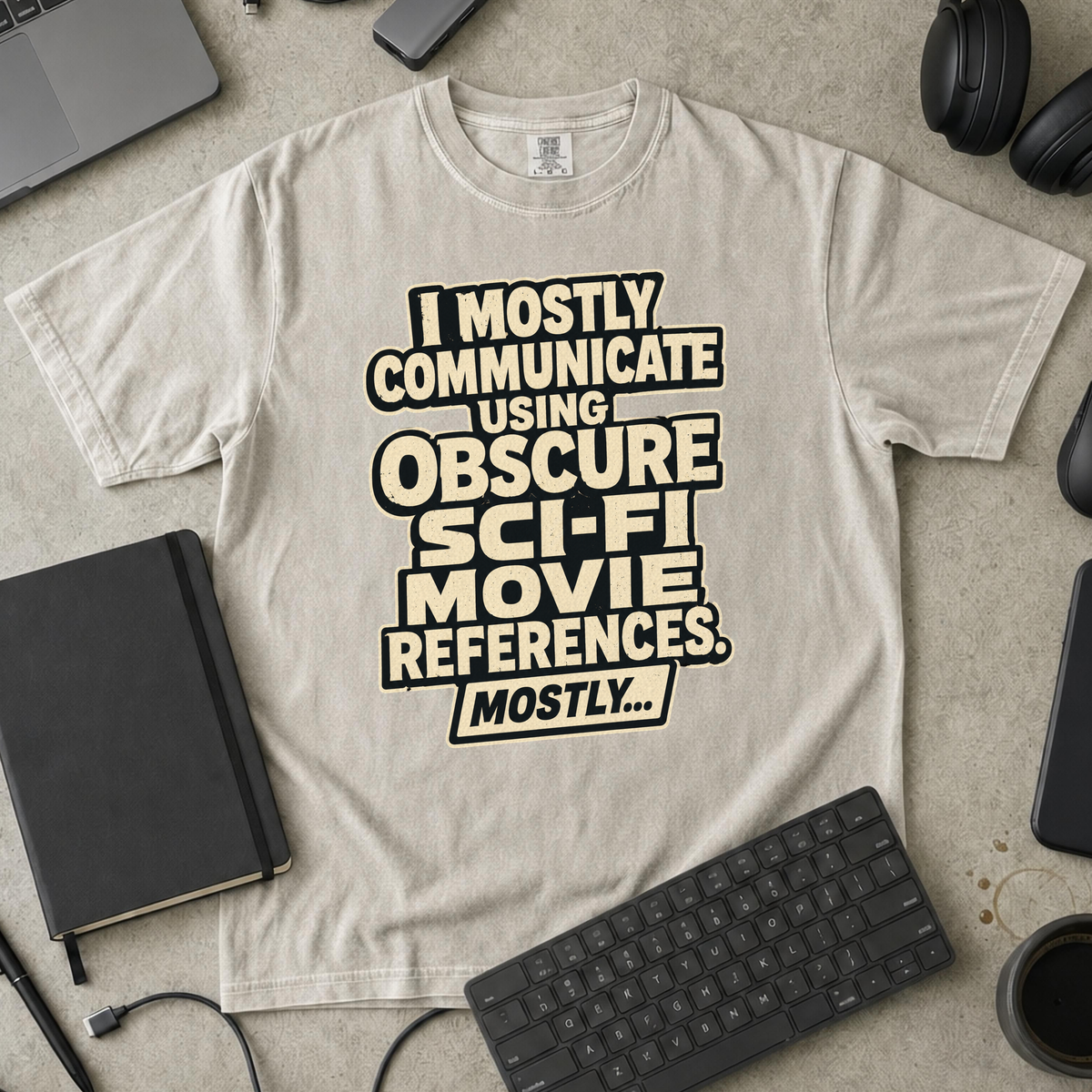 Nerd Collection Artwork 011 Premium Shirt - Ivory mockup