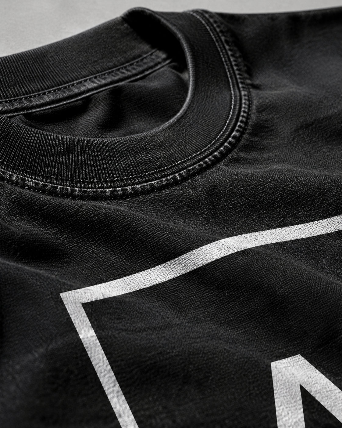 the element of the future Premium Shirt — 100% Ringspun Cotton Macro Detail