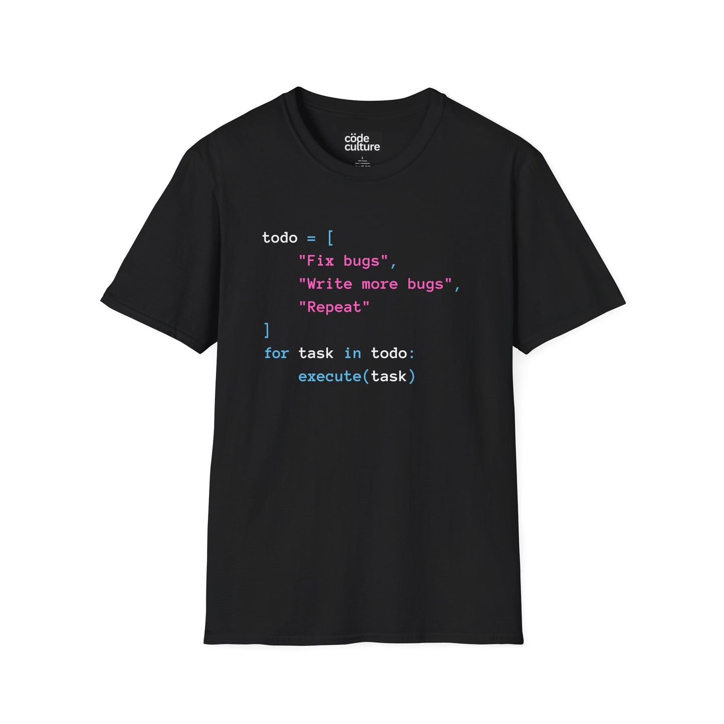 execute(task) shirt