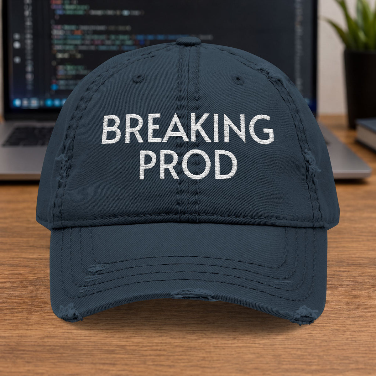 Breaking Prod Embroidered Cap