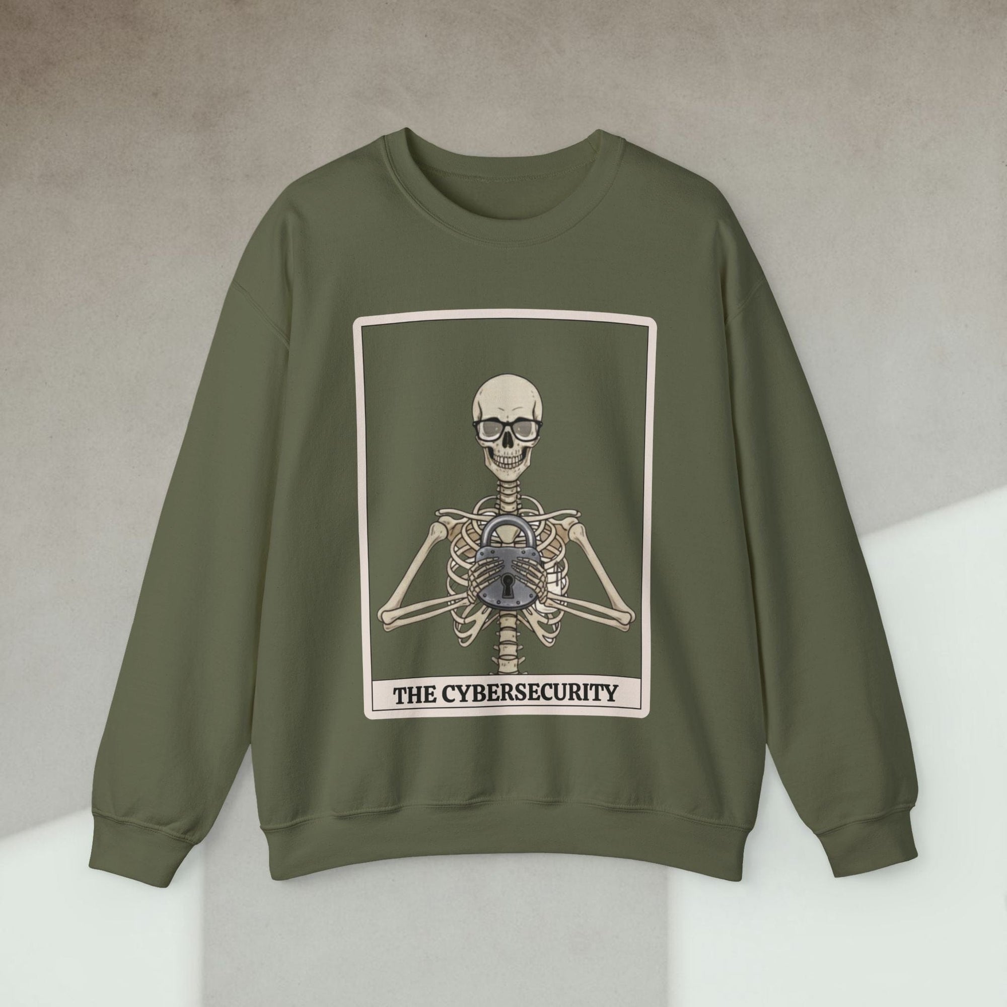 skeleton cybersecurity sweatshirt