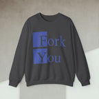 Code Culture fork you sweatshirt funny programmer Sweatshirt in S — Code Culture developer clothing
