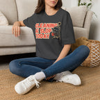 Cleaning AI Slop Today Retro Robot Shirt