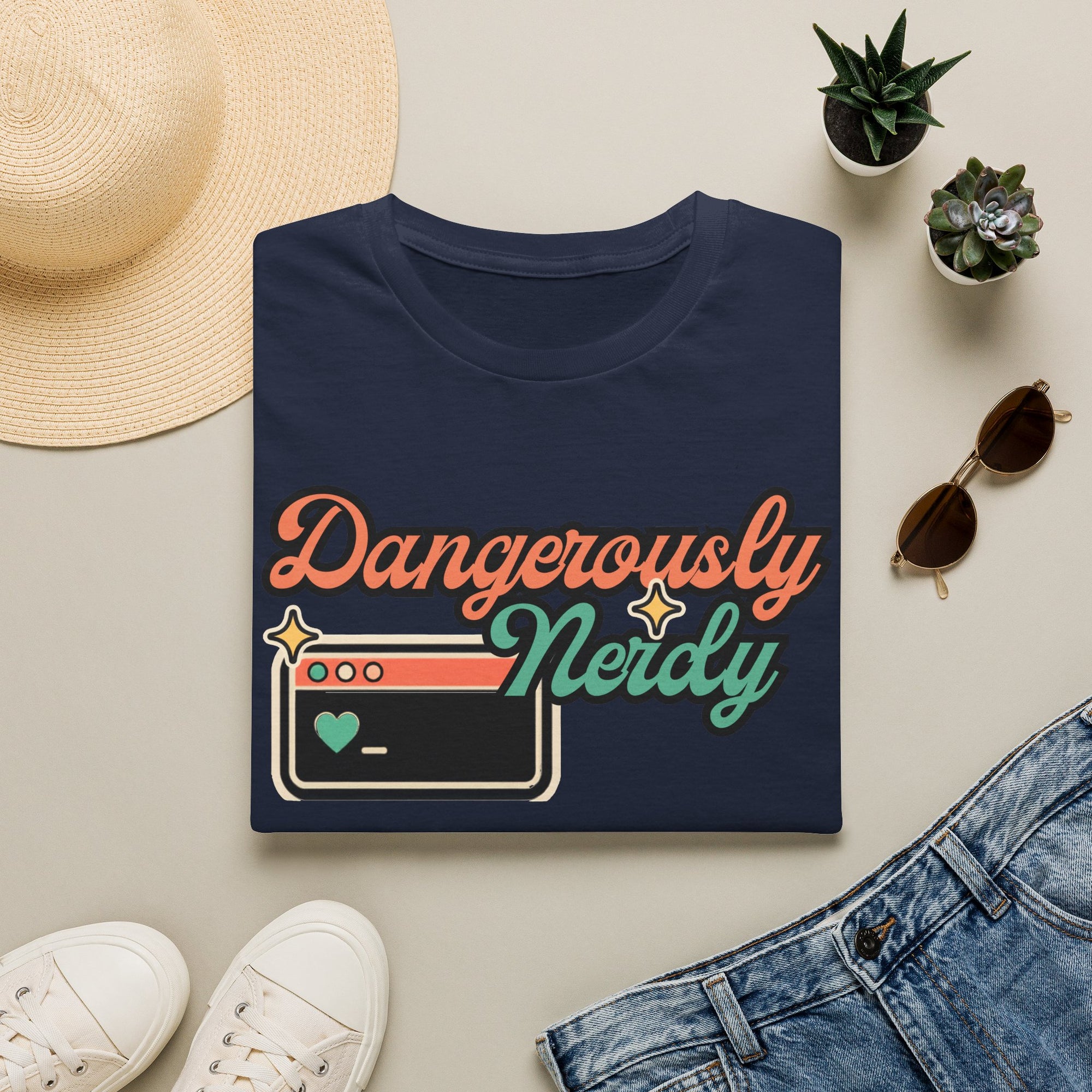 Dangerously Nerdy Retro Browser Shirt