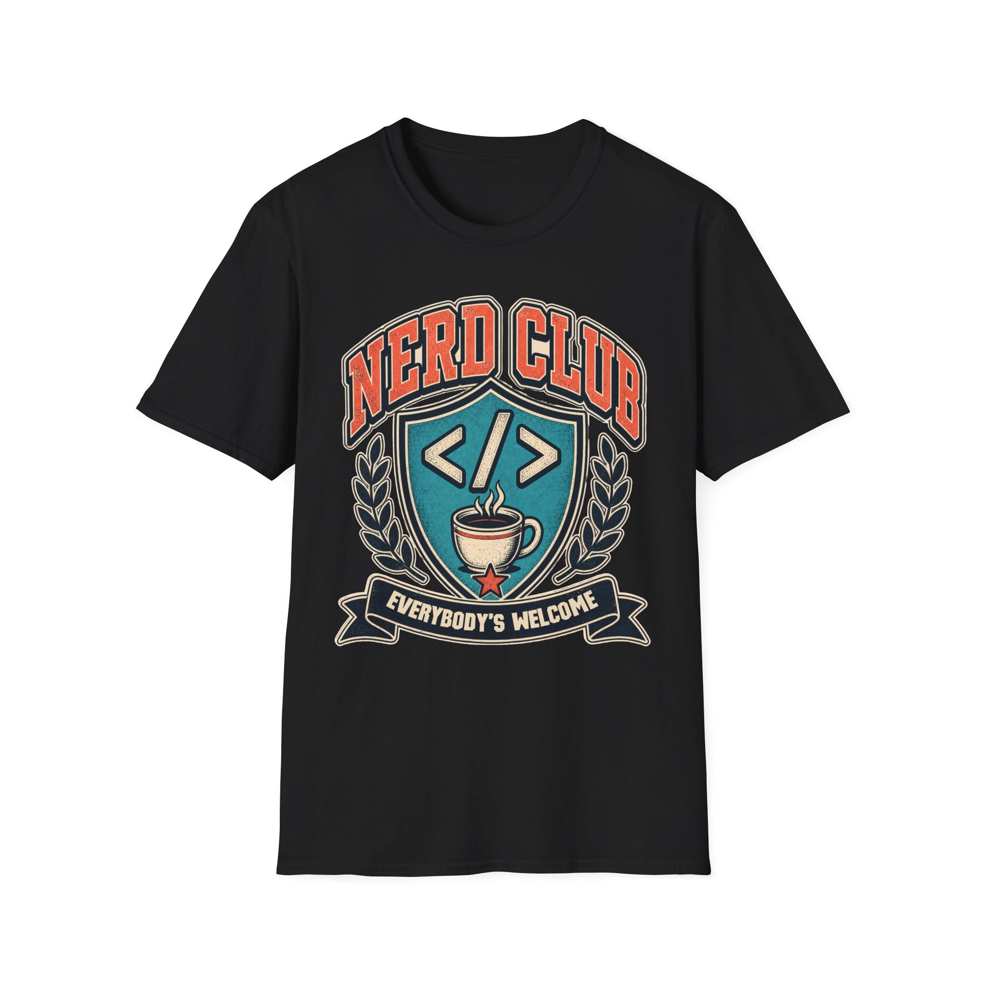 Nerd Club Vintage Badge Shirt