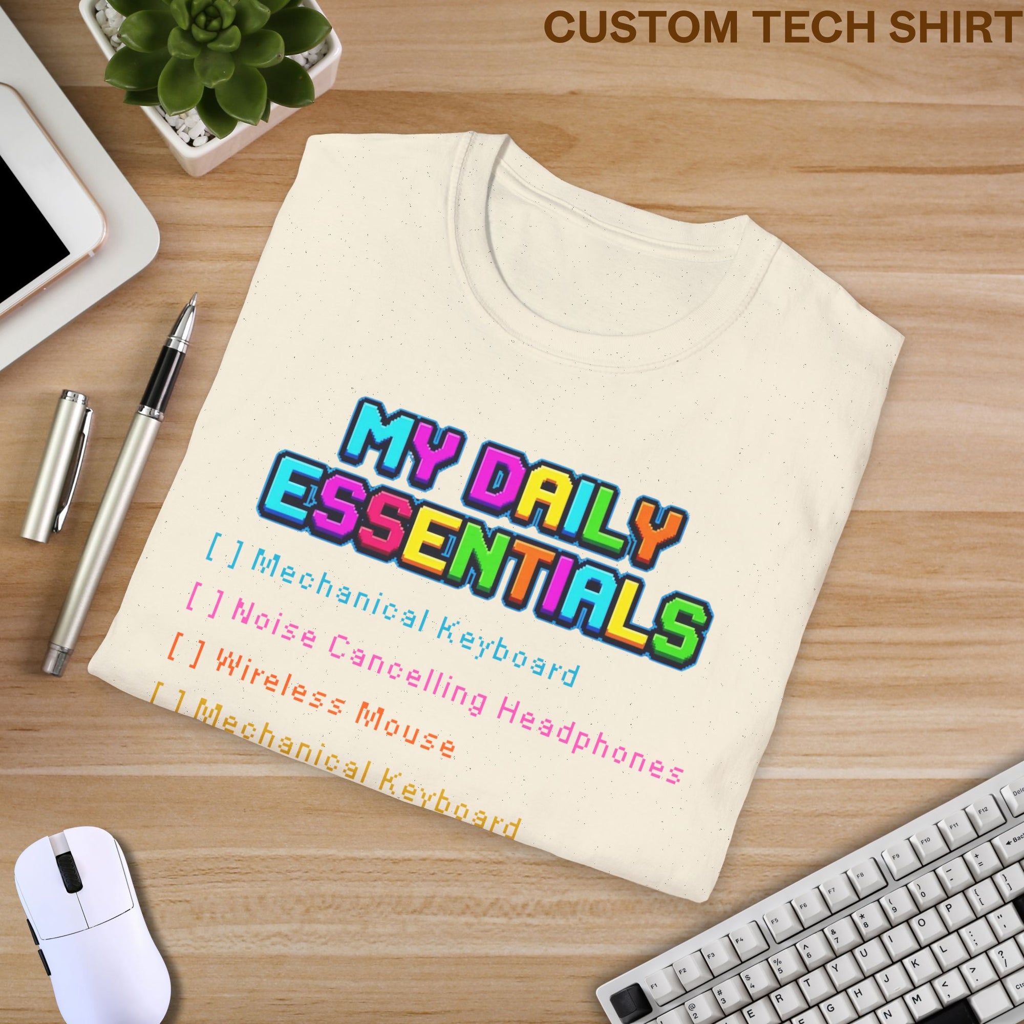 my daily essentials Custom Shirt