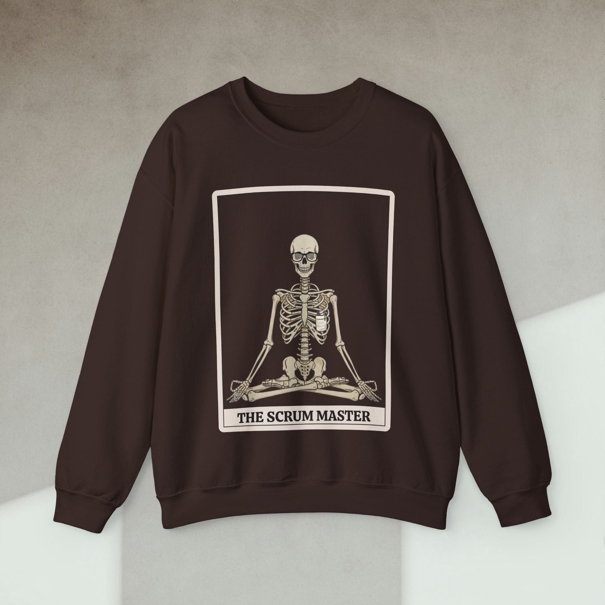 skeleton scrum master sweatshirt