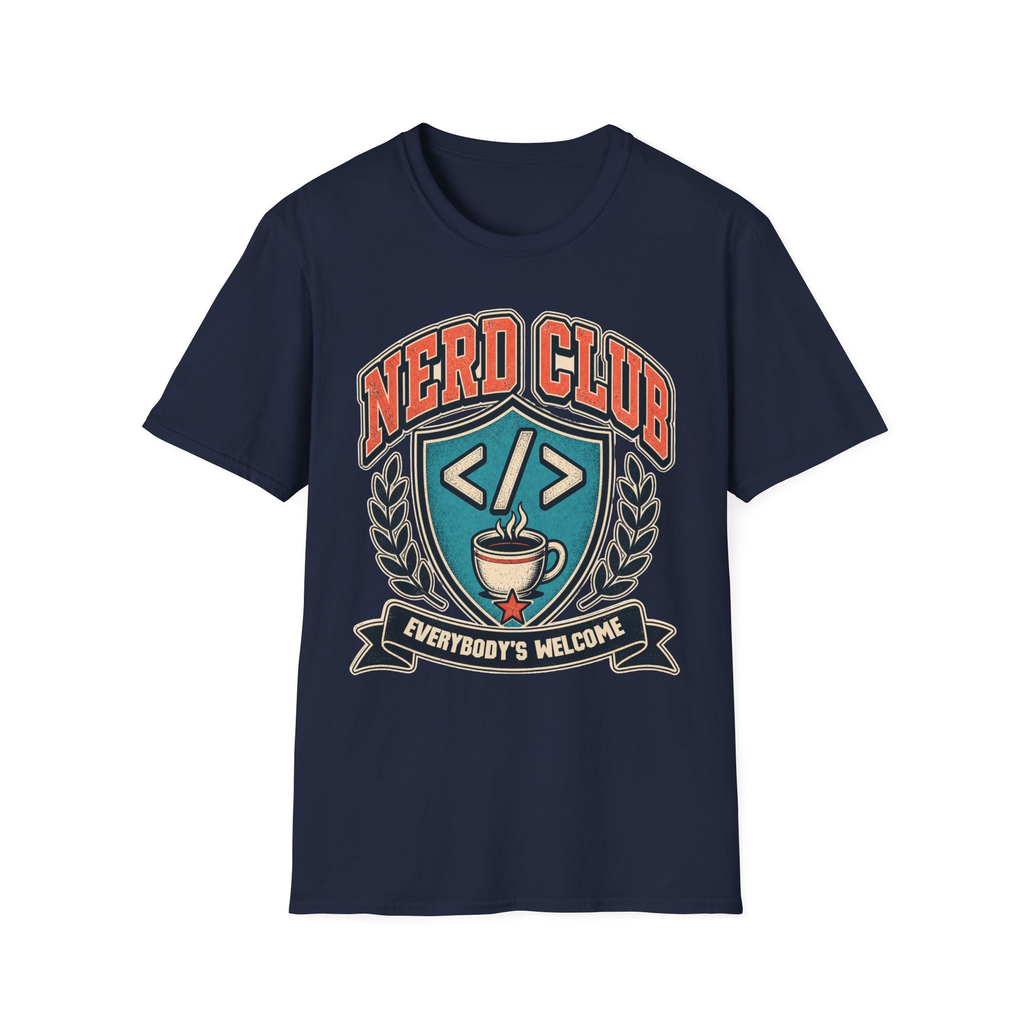 Nerd Club Vintage Badge Shirt