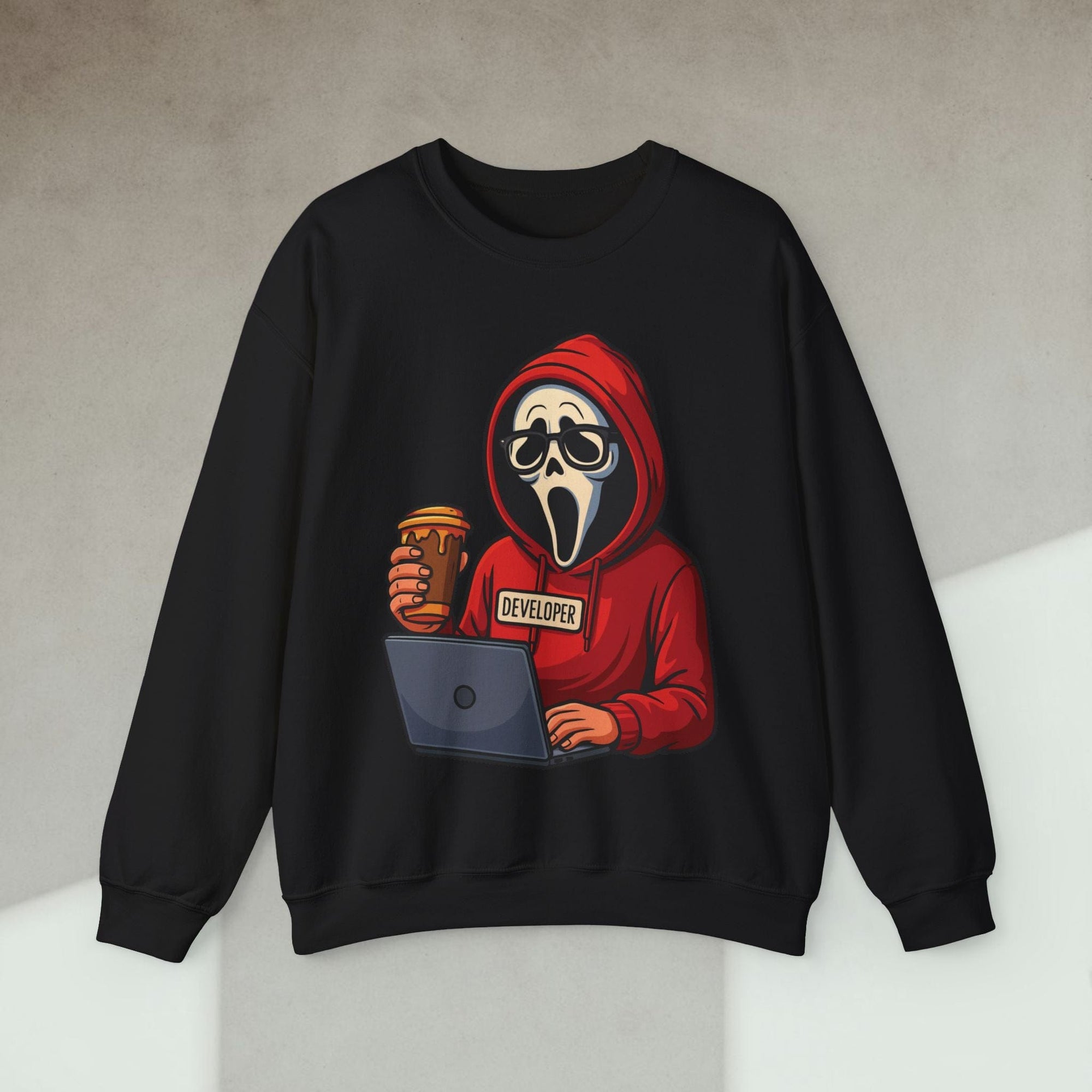 scream developer sweatshirt