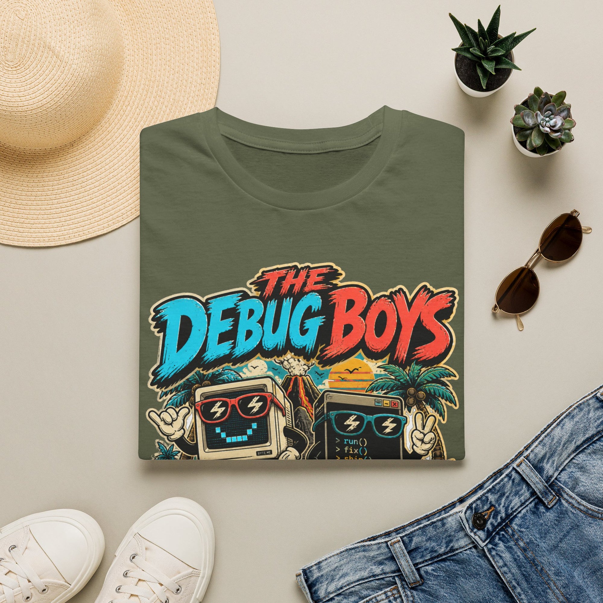 The Debug Boys Retro Tech Shirt
