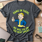 Hang In There Next Sprint Shirt - Dark Heather