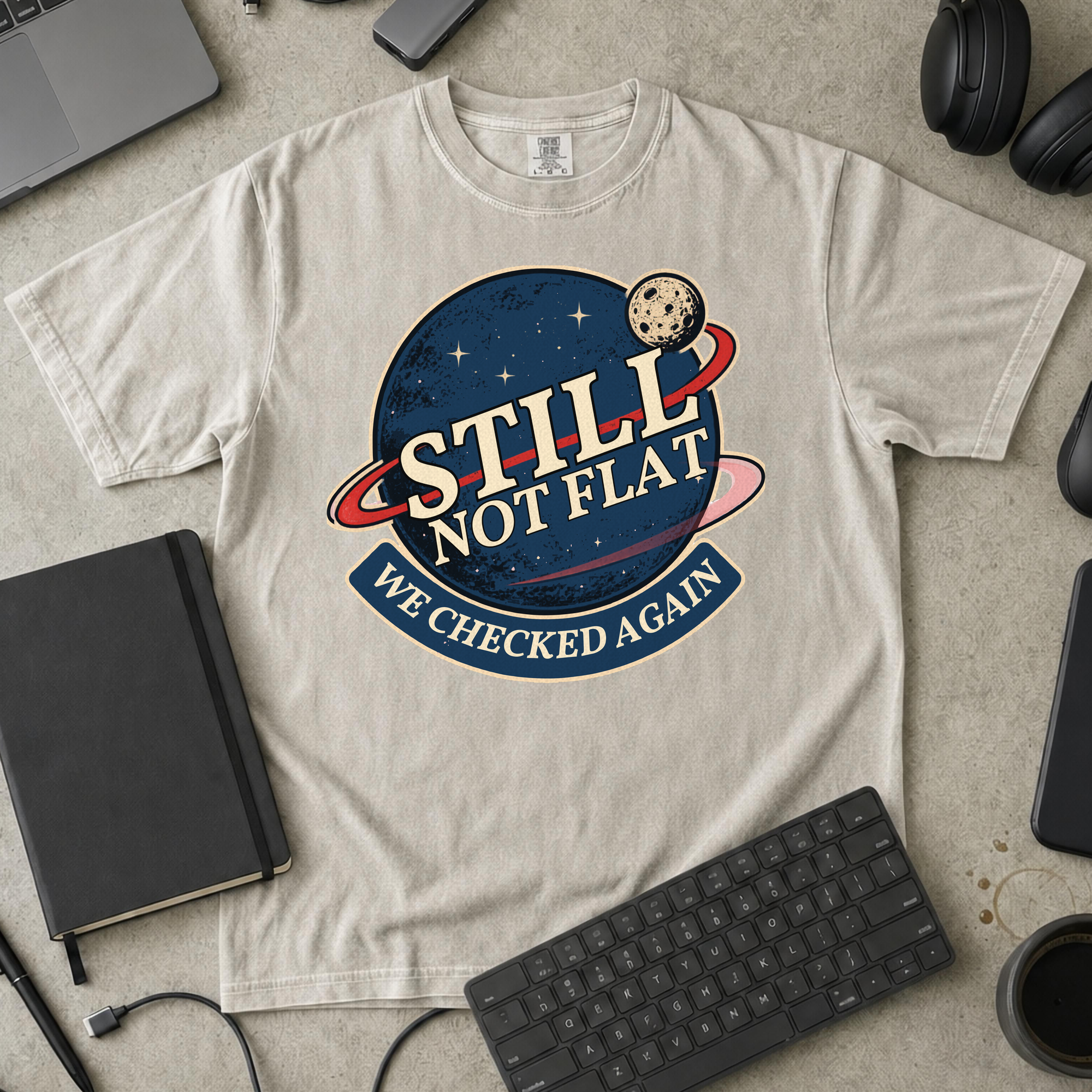Nerd Collection Artwork 012 Premium Shirt - Ivory mockup